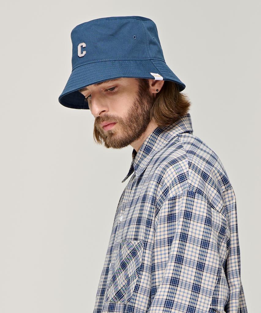 CARGOBROS Cb Logo Round Bucket Hat (Navy)