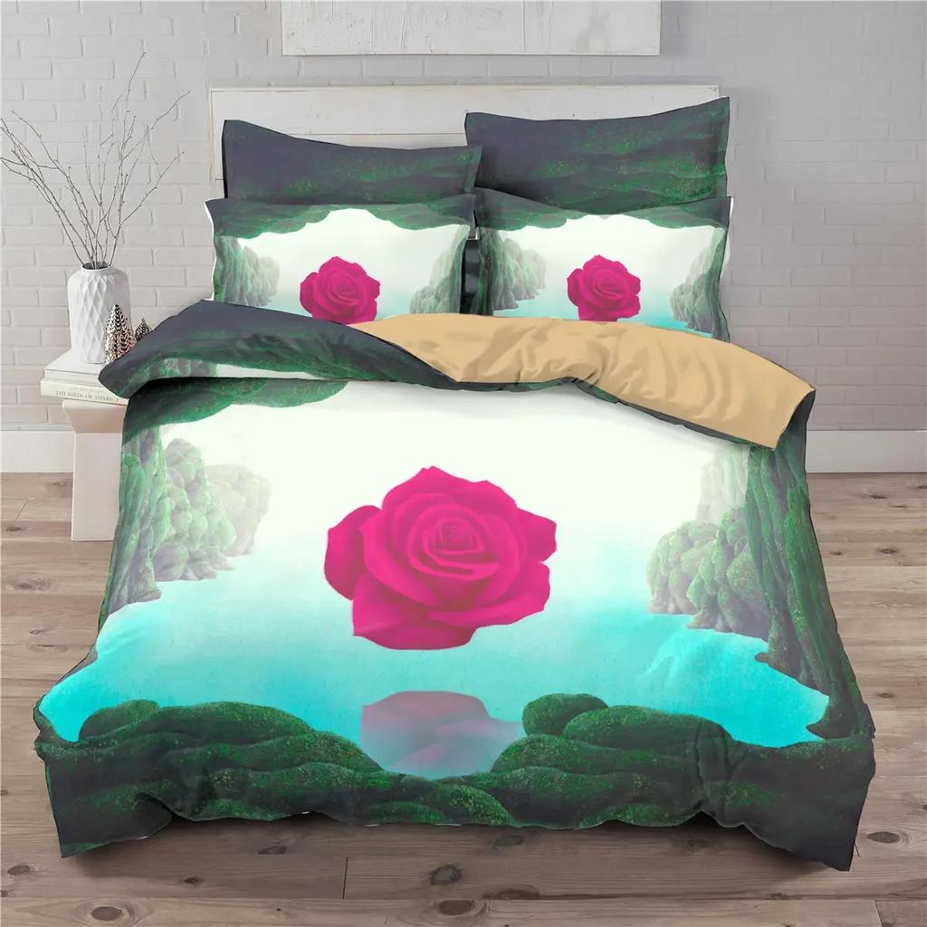 Comforter Pink Bed Set Queen Size Bedding Adults Winter Wedding Bedding Set S Queen King Bedroom Home Textile Ropa De Cama