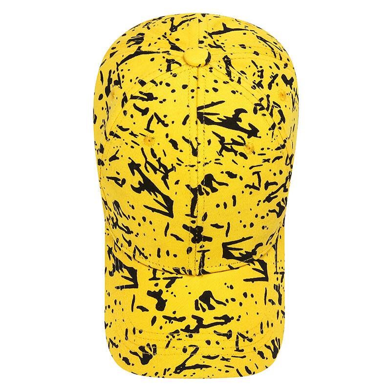 Korean Style Cotton Paint Splatter Baseball Cap