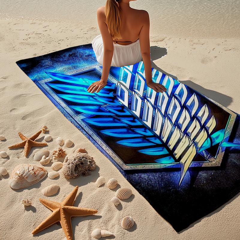 Wings Of Liberty Beach Towel, Super Soft Microfiber, Gift for Her/Him, Birthday, for Pool, Beach, Travel, Home Decor Fan gifts