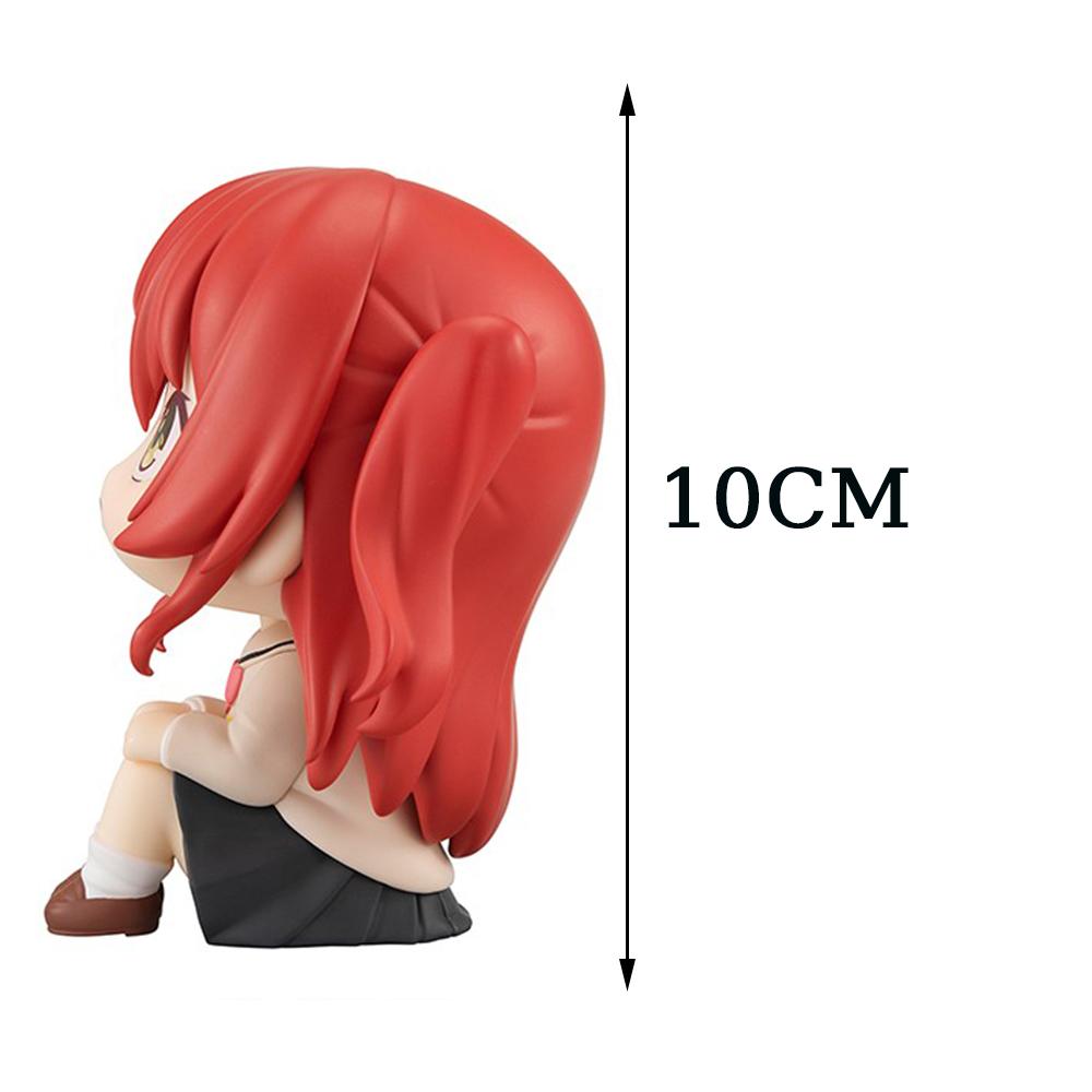 

Anime figure Kita Ikuyo Goto Hitori action figures Kita Ikuyo look up figurine PVC model 10cm mini cute toy statue Children gift 10cm красный
