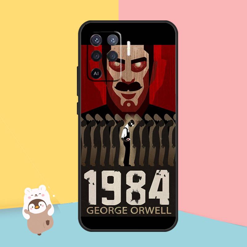 1984 George Orwell Case For OPPO Find X5 X3 Lite Pro A15 A16 A52 A72 A5 A9 A31 A53 A83 A93 A54 A74 A94 Cover