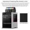 3D Printer Air Purification Filter for H2D with Enhanceds Activateds Carbon Adsorption and easy Installation