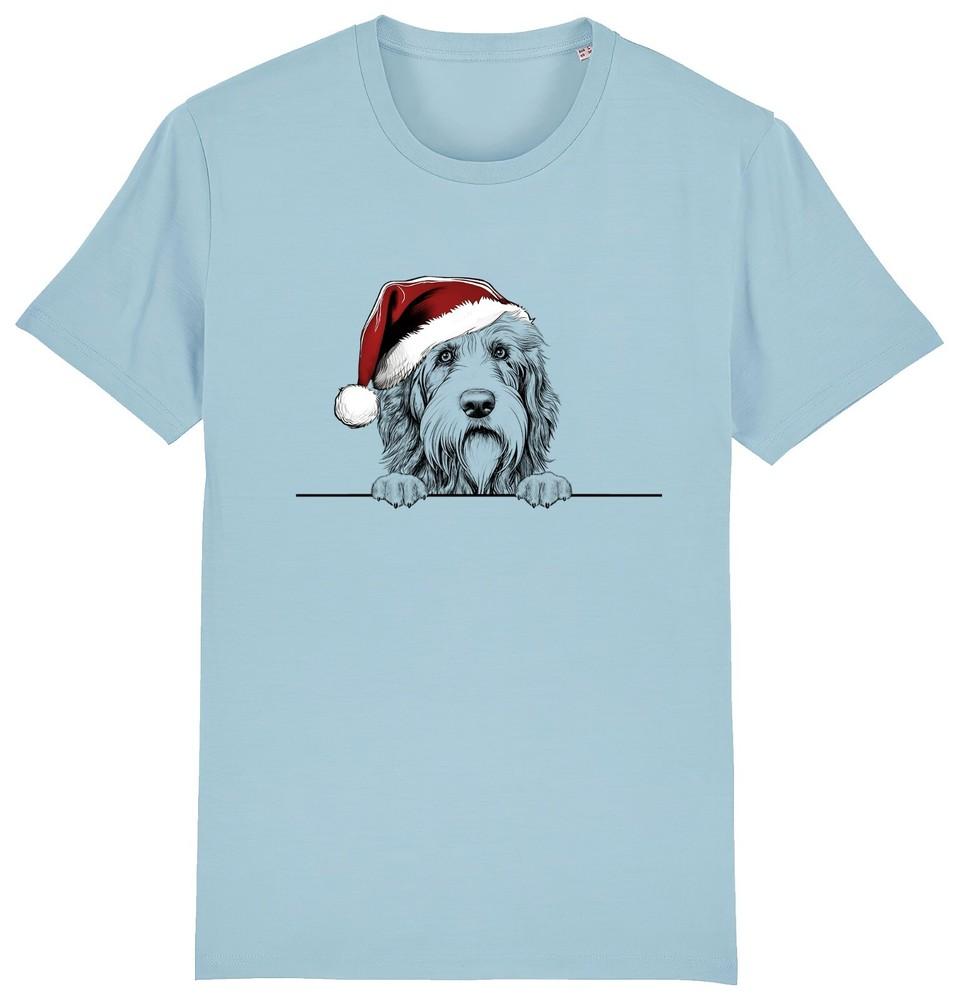 

BEARDED COLLIE Christmas Dog T-Shirt Mens Womens Kids Dogs Stocking Filler Gift 4XL