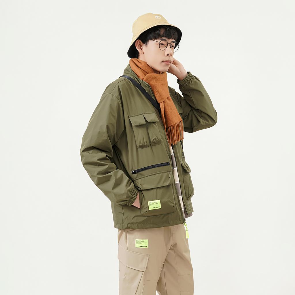 New Balance Jacket Men's Army Green AMJ21368-NTD