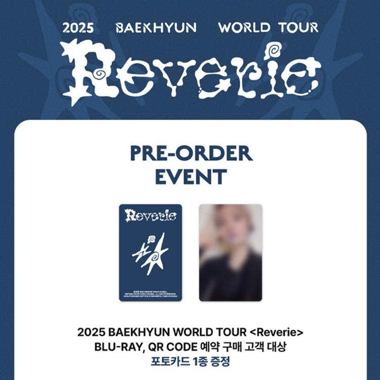 [POB] BAEKHYUN 2025 WORLD TOUR [Reverie] in SEOUL (Blu-ray)