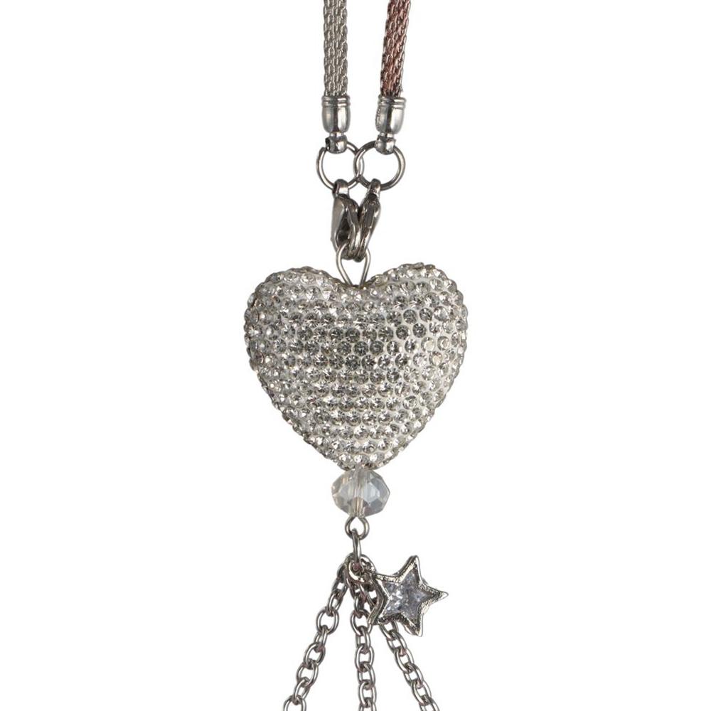 Car Decoration Bling  Car Charm Car Crystal Pendant Car Hanging Ornaments Pink Plush ball