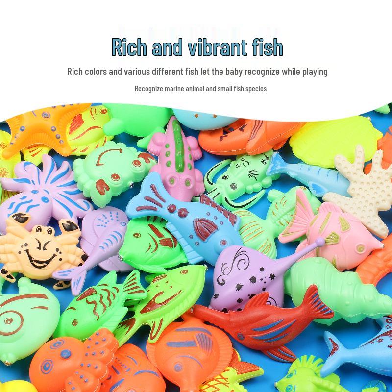 Carefully Selected Magnetic Fishing Pool Set - Water Play Toys for Street Stalls and Parks