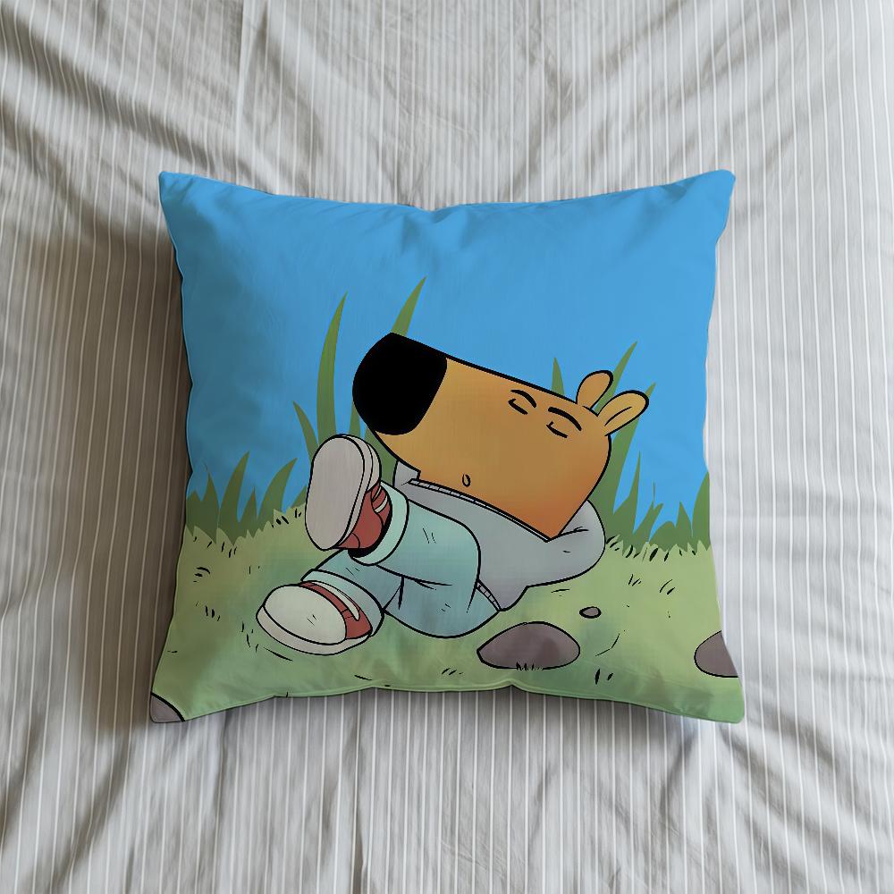 

Chill Cushion Cover Guy Soft Case Meme For Internet Sofa Living Room Home Comfortable Office Decor Protective Pillow Covers 30cmx30cm