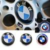 For BMW New 2025 4PCS BMW Wheel Center Caps 68mm 56mm Blue White Hubcap for BMW E46 E90 E30 F10 F30 X5 X3 E39 F25 E60 E91 E87 M 