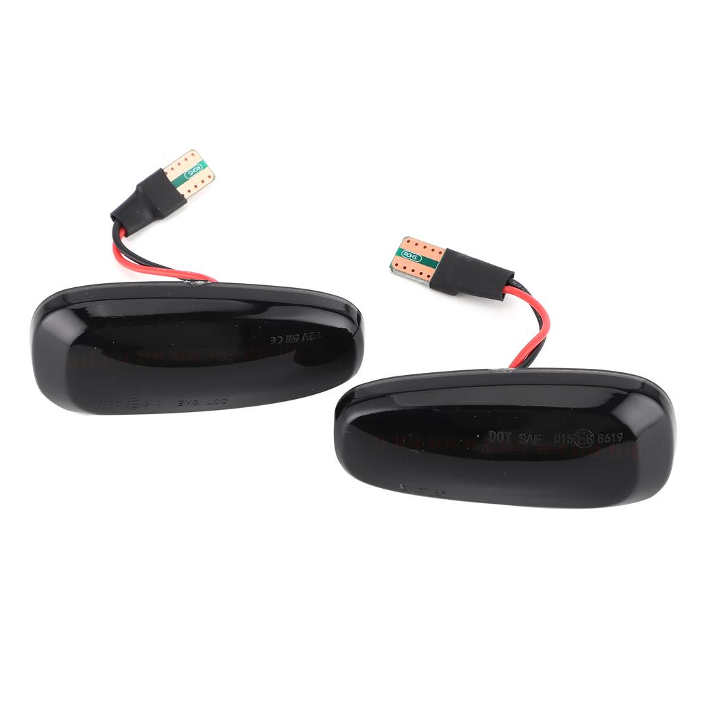 Auto Modifikation Seitenmarkierungsleuchte Kotflügel Blinker für Opel Astra 1999?2005 Rauchfarbe