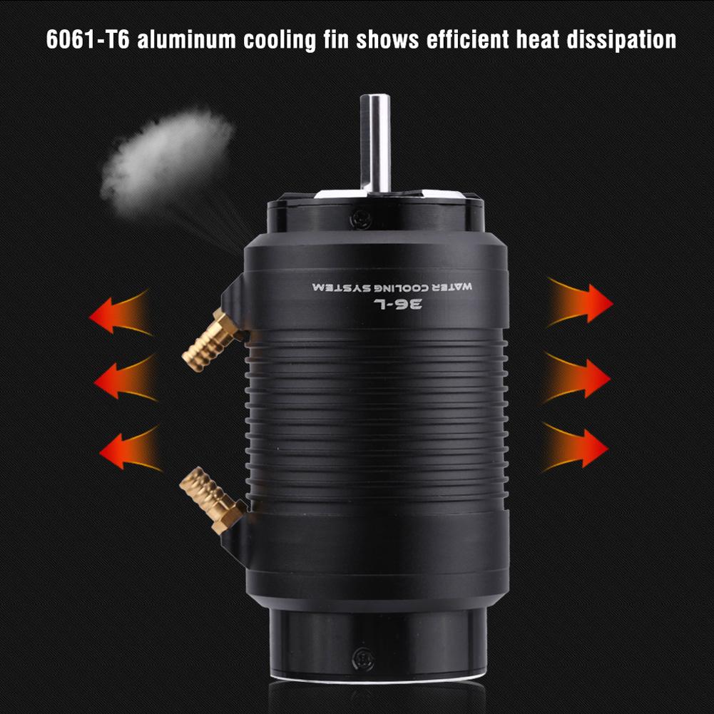 superss hobby 3680 1800KV Motor with RM7258 Water Cooling Jack Combo for 100cm RC Boat