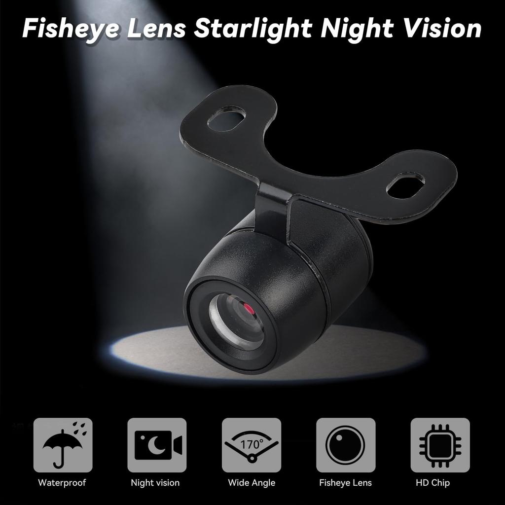 Rückfahrkamera, Rückkamera, Ultrakompakter CCD-Sensor, IP67 Hohe Wasserdichtigkeit und Staubdichtigkeit, Nacht