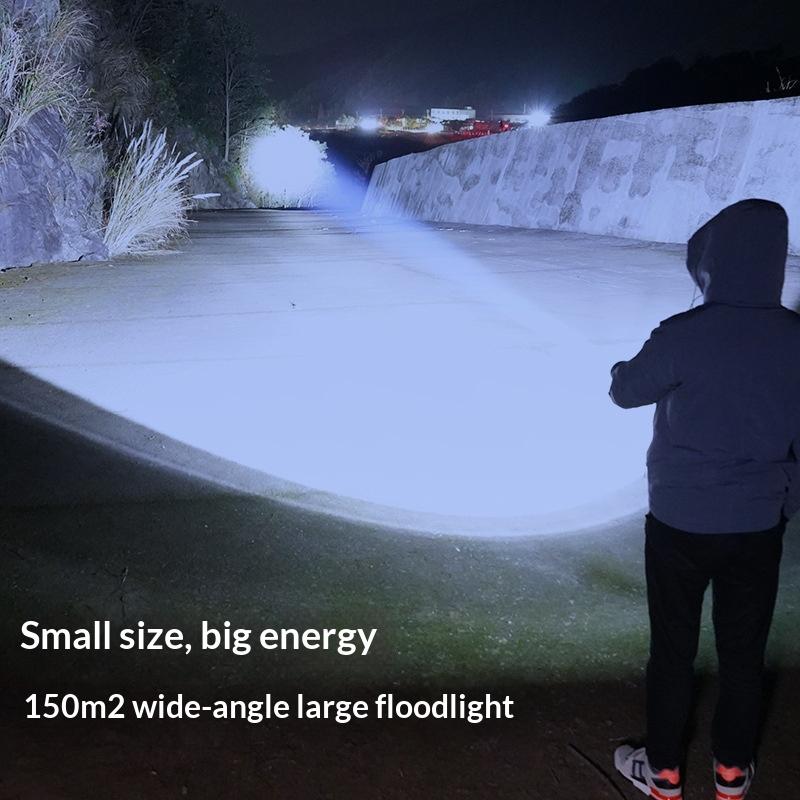 Portable Mini Led Flashlight 3Led Ultra Strong Light Flash Light Usb Rechargeable Built-In Battery With Pen Clip
