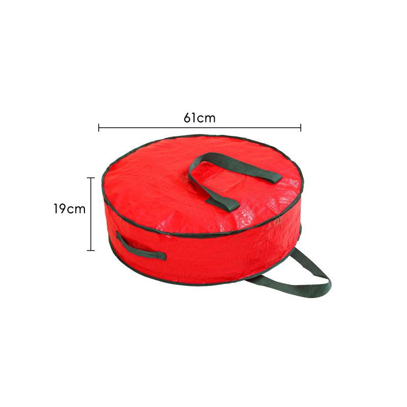 Borsa Porta Decorazioni Natalizie Rotonda Grande Capacità Contenitore Porta Palline Decorazioni Albero di Natale Organizzatore Oggetti Vari Natalizi