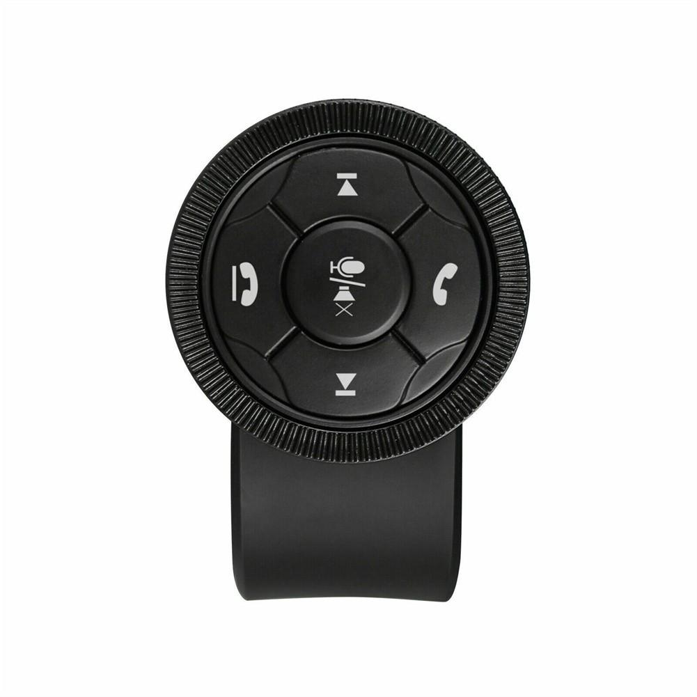 Black Steering Wheel Controller Wireless Phone Media Button Remote Customize Button Steering Wheel Control Car Radio G