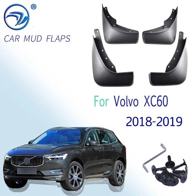 Set clapete de noroi auto pentru Volvo C30 S40 S60 S80 XC40 XC60 XC90 V40 V60 Apărătoare de noroi Apărătoare de noroi Apărătoare de noroi stil pentru aripi 2018