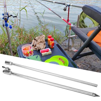 MUQZI accessoire de sport support de canne à pêche robuste anti-rayures en métal Flexible