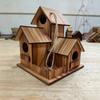 Incubation Box Bird Breeding Box Thickened Hanging Birdhouse Wooden Bird House  Backyard