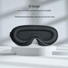 2021 Unisex 3D Adjustable Silk Sleep Mask with Nose Wing
