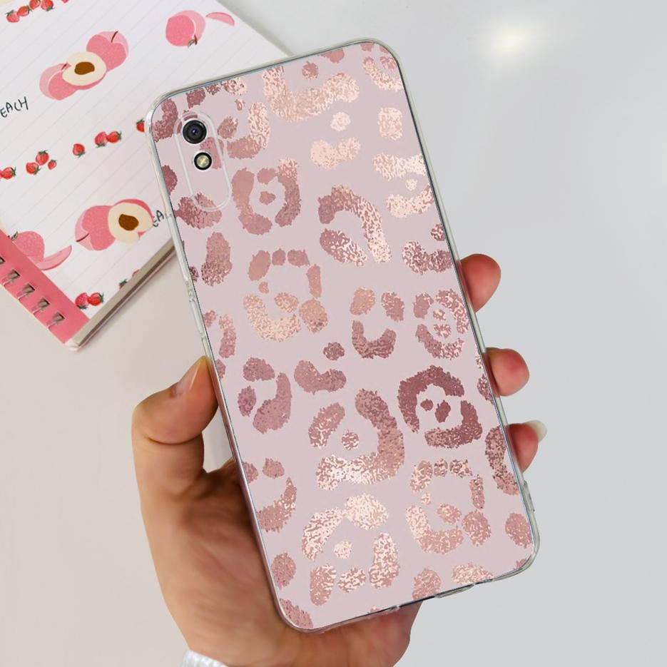 For Xiaomi Redmi 9A Case Redmi 9AT Stylish Painted Cover Clear Silicone Phone Case For Xiaomi Redmi 9A Sport Redmi9A T Soft Bags