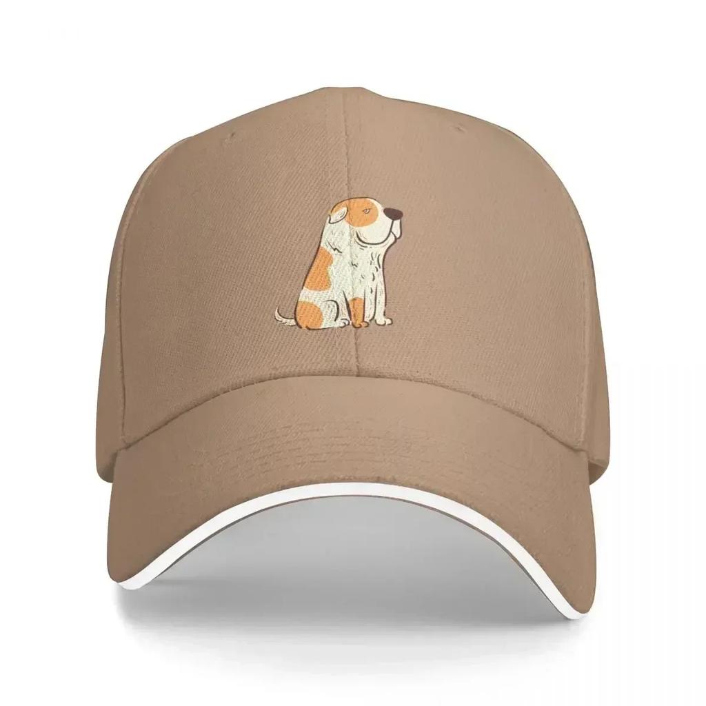 Dog Waiting For Pizza Baseball Cap Luxury Caps Derby Hat Hip Hop Designer Adjustable Hats Man Women's