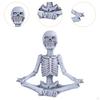 Halloween Skull Statue Home Decor Portable Birthday Gifts Stylish Yoga Sculpture Multipurpose