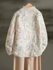 Damen Winterjacke aus hochwertiger bestickter Baumwolle - Chinesischer Stil, Kollektion 2025