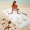 1Pc Winter Snowflakes Beach Towel Quick Dry Multiuse For Beach Pool Gym Yoga Home Travel Christmas Halloween Xmas Gift S153