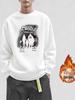 Men's Plus Size Winter Versatile Long-Sleeve Hoodie and Base Layer
