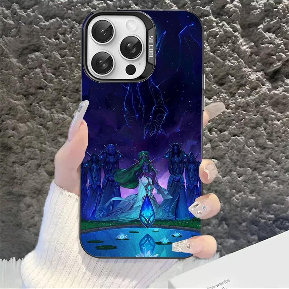W-World Of W-Warcraft Phone Case For IPhone 16 15 14 13 12 11 Pro Max X XR XSMAX 8 7 Plus Matte Shockproof Back Cover