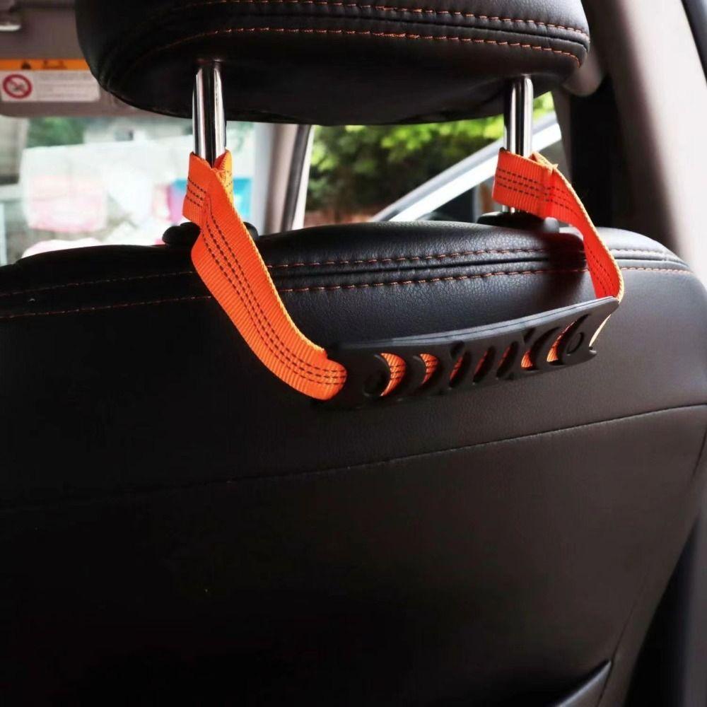 

Vehicle Interior Protection Car Rear Seat Braided Handle Kids-Friendly