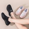 Fashion Women Sneakers Breathable Mesh Casual Shoes Outdoor Non Slip Big Size Loafers Walking Lightweight Tennis Shoes Pink Black