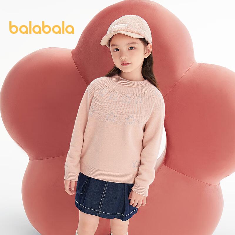 Balabala Girls' Baby Pullover Knitted Sweater A/W 2025