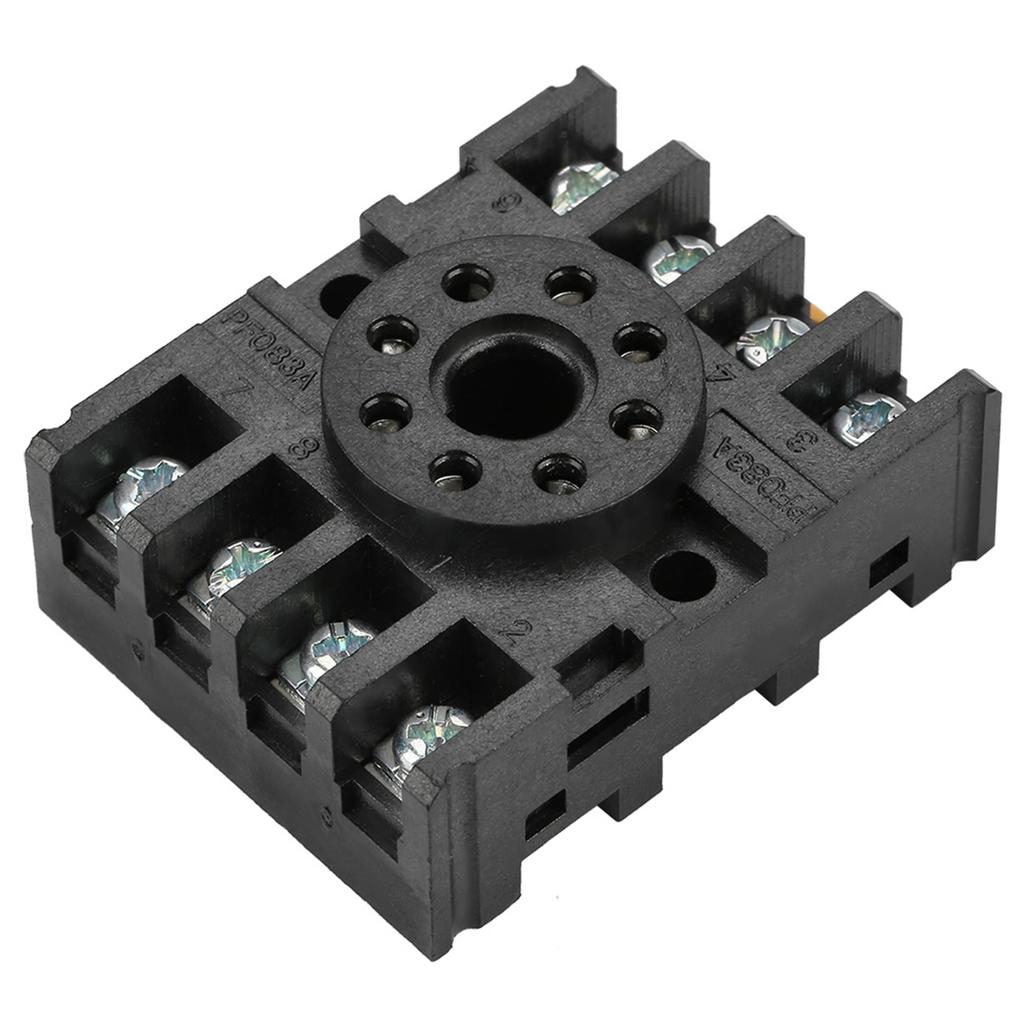 PF083A 8 Pins Power Relay Base Socket for MK2P AH3 Time Relay