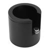 Aluminum Alloy Portafilter Holder Adjustable 51mm 53mm 58mm Tamper Stand Base Design Black Color Espresso Tamping Station