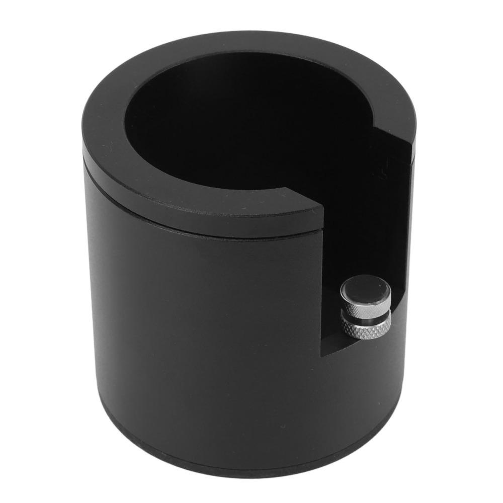Aluminum Alloy Portafilter Holder Adjustable 51mm 53mm 58mm Tamper Stand Base Design Black Color Espresso Tamping Station