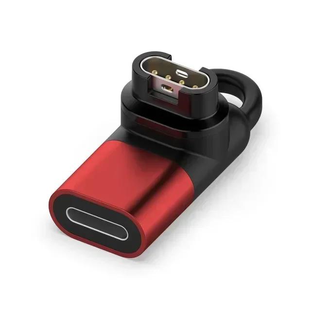 Typ-C-Ladegerät-Adapter für Garmin Fenix 7 6 5 7X Forerunner 955 935 255 Uhr-Ladestecker für iOS Micro-USB-C-Ladeadapter