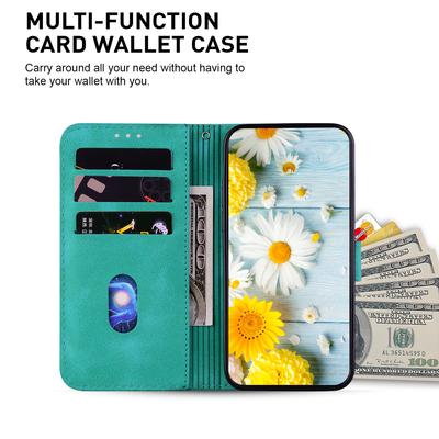 For Motorola Edge 50 5G/Edge 50 Pro 5G Case Wallet Stand Flower Imprinted Leather Cover