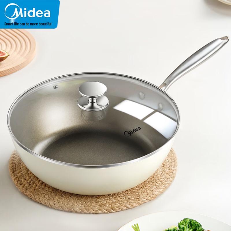 Midea Titanium Non-stick Wok 32cm