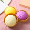 In Stock Squishy Buns Fidget Toy Anti-Stress Slow Rising Fruit Pinch Squeeze Stress Reliever Funny Pressure Reducer Prop