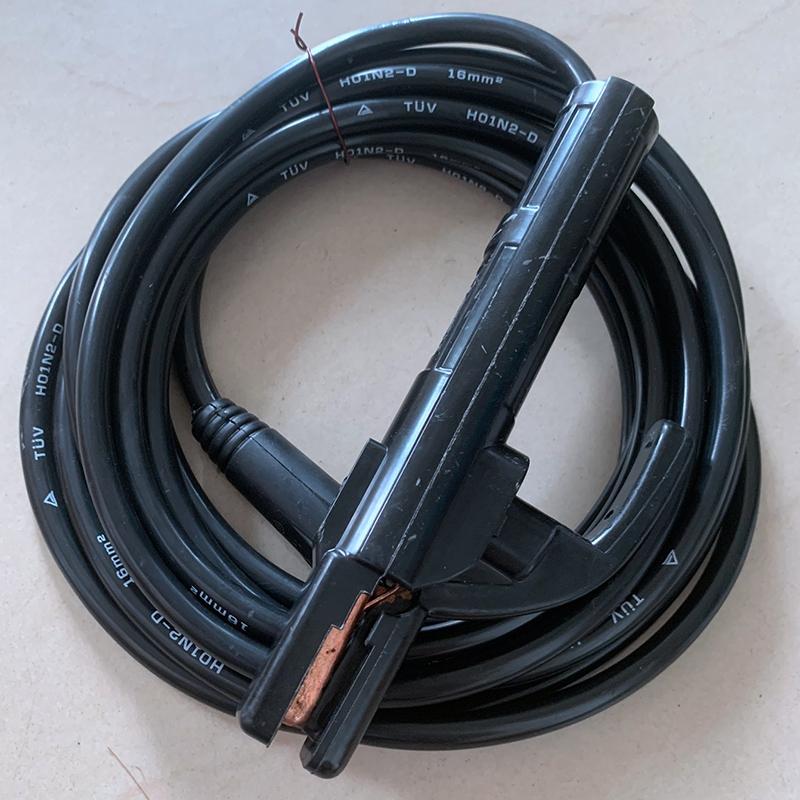 ABWR-5M Welding Accessories For Welding Electrode Holder 200Amp Manual MMA Arc Welding 10-25Mm Connector And Lead Cable