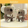 Plush Adorable Koala Toy Sitting Pose Cuddly Cartoon Doll Girls Kid Holiday Gift