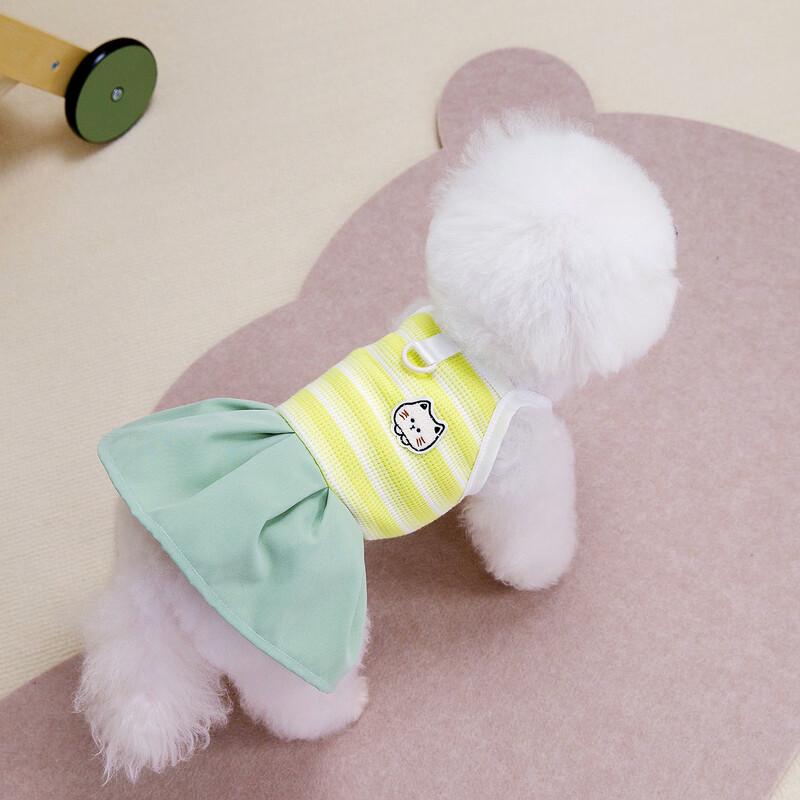 Striped Pet Princess Dress