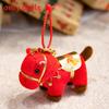 Cartoon Horse Plush Toy With Lucky Bag Gift For New Year Celebration