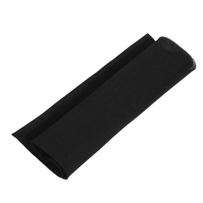 1,4 m x 0,5 m Stoff Staubdicht Schutz Tuch Abdeckung Stereo Audio Lautsprecher Mesh Grill Tuch Schwarz