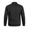 Autumn Winter Men's Solid Color Plaid Hoodie Fashion Stand Collar Half Zipper Casual Sweatshirts Men Loose Pullovers