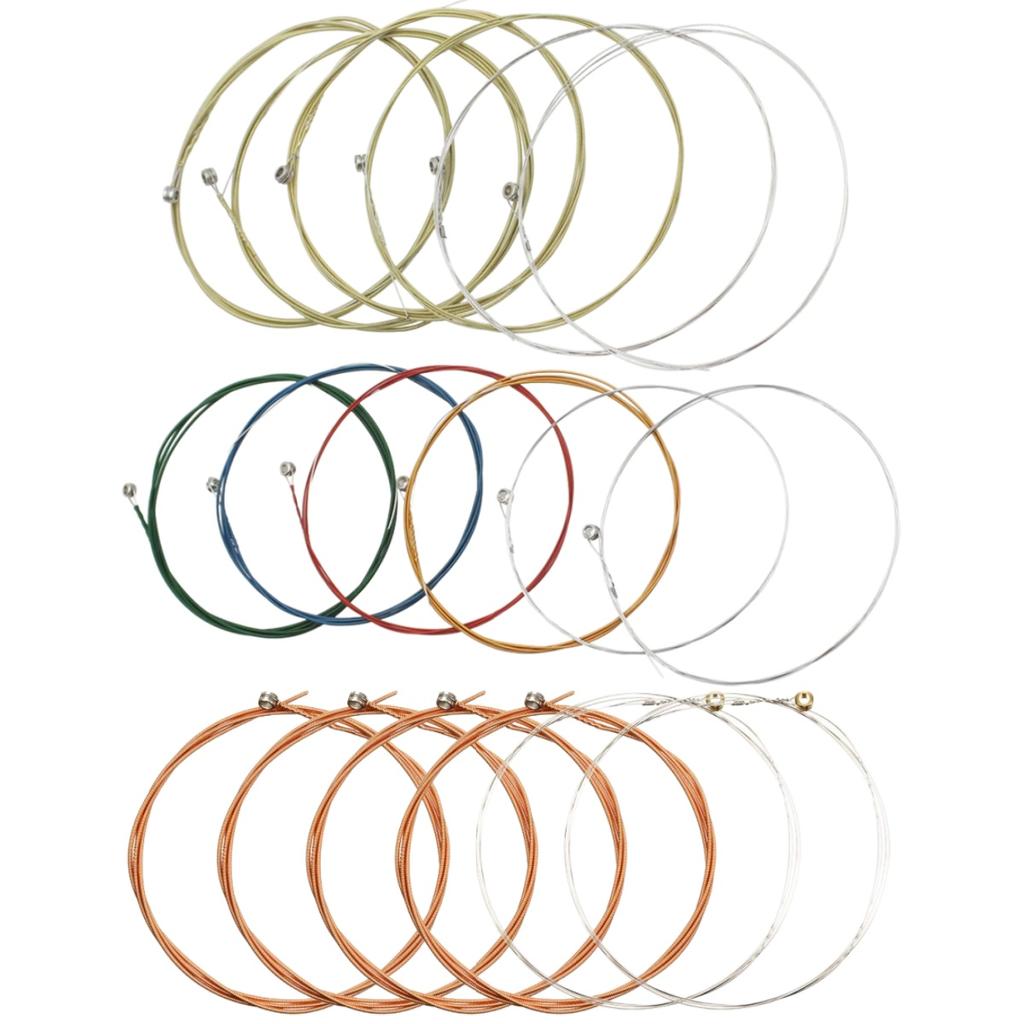 Miwayer 3 Sets/6 String Guitar Classical Acoustic Strings 1-6 /for Classic Acoustic Folk Guitar Parts Accessories(18pcs)