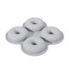 New Soft Silicone Donut Mold Reusable 4 Cavity Doughnut Pan Easy To Demold Multi-functional Cake Making Tools for Air Fryer