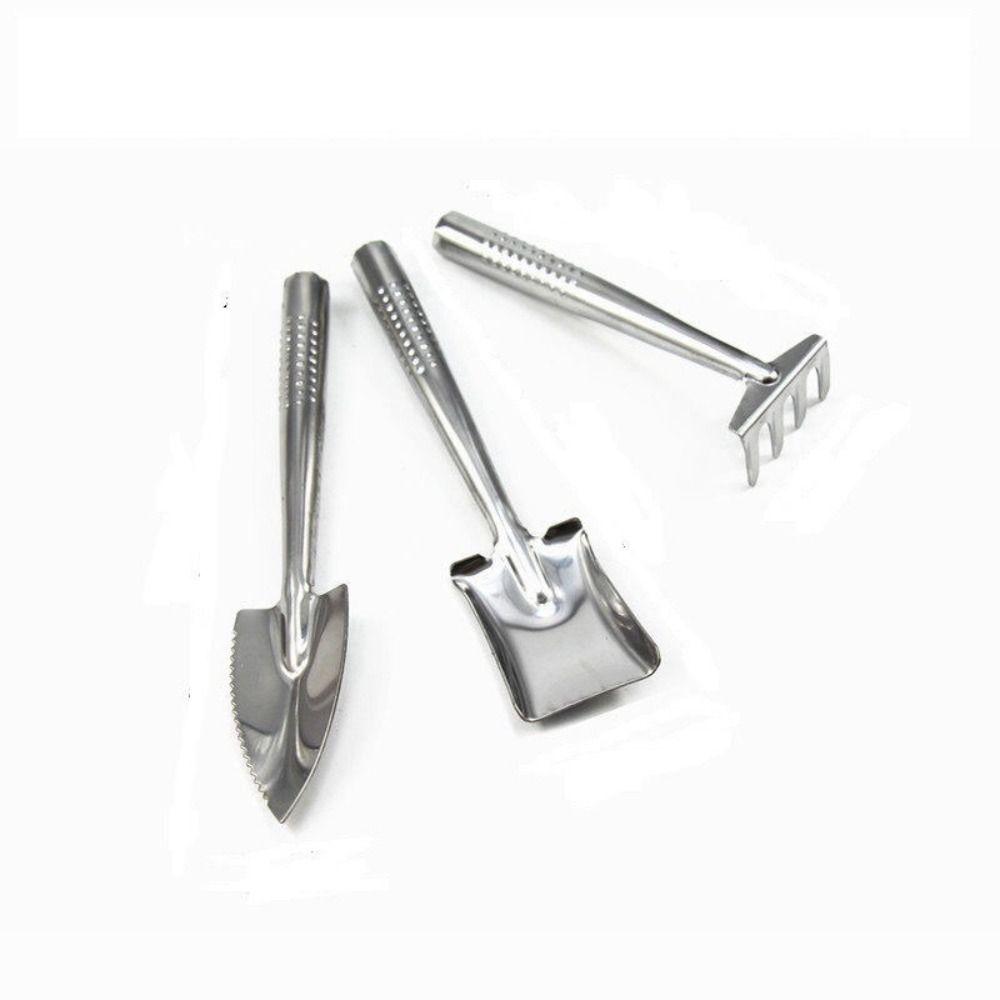 Weeding Stainless Steel Gardening Spade Digging Shovel Rake Small Garden Shovel Agricultural